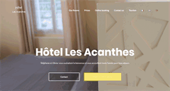 Desktop Screenshot of hotel-remoulins-pont-du-gard.com